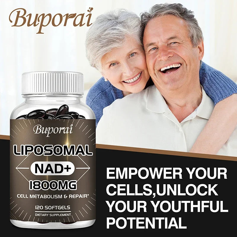 Liposomal NAD Cellular Energy Support Capsules, 60 Count
