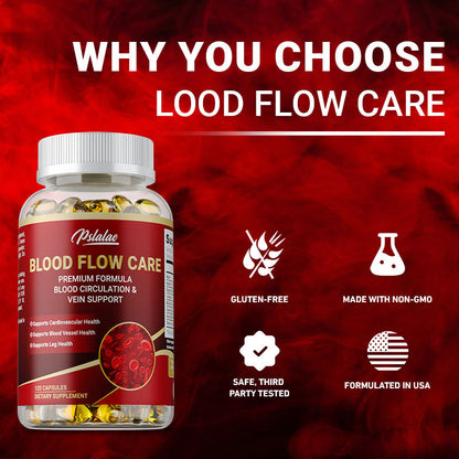 Blood Flow & Circulation Support Capsules, 120 Count