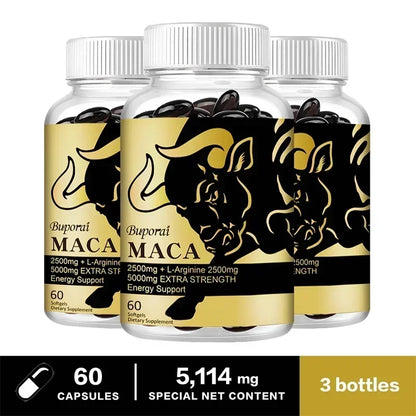 Maca Root Vitality Support Capsules, 60 Count