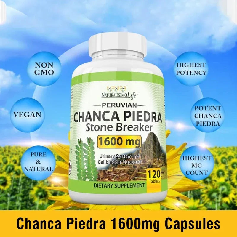 Chanca Piedra Urinary Tract Support Capsules, 60 Count