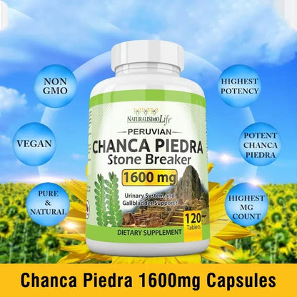 Chanca Piedra Urinary Tract Support Capsules, 60 Count