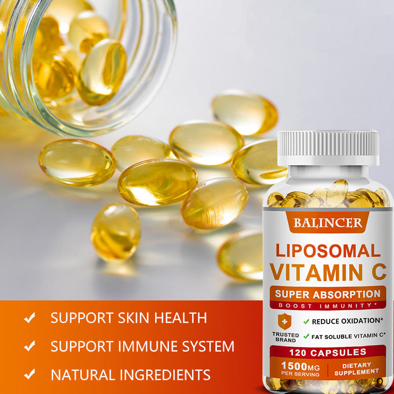 Liposomal Vitamin C with Zinc Capsules, 120 Count