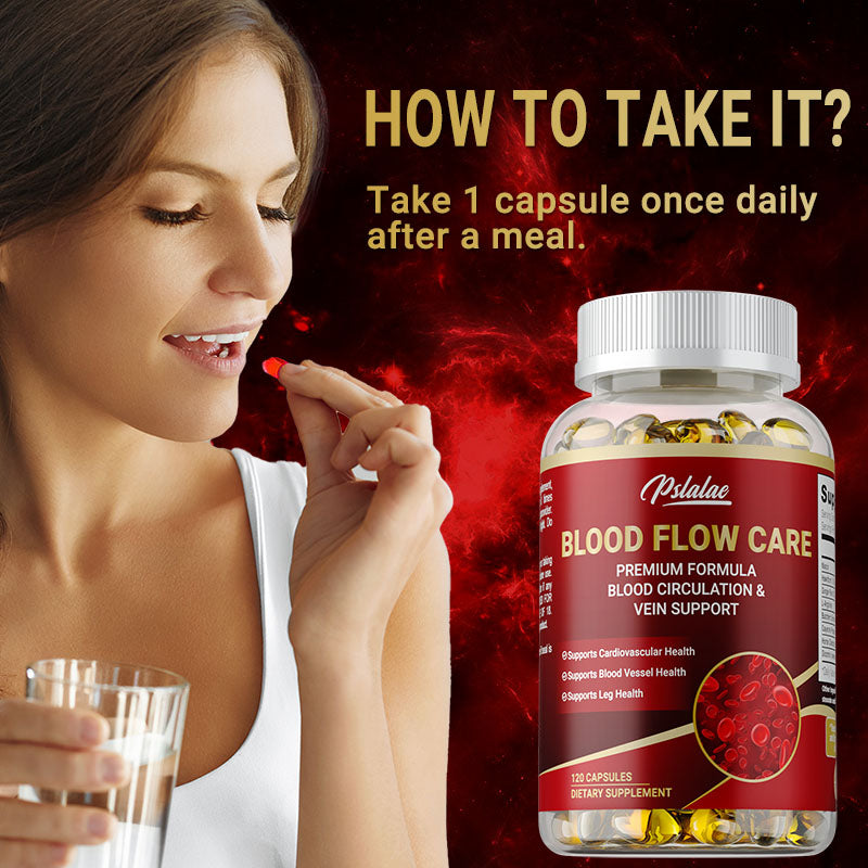 Blood Flow & Circulation Support Capsules, 120 Count