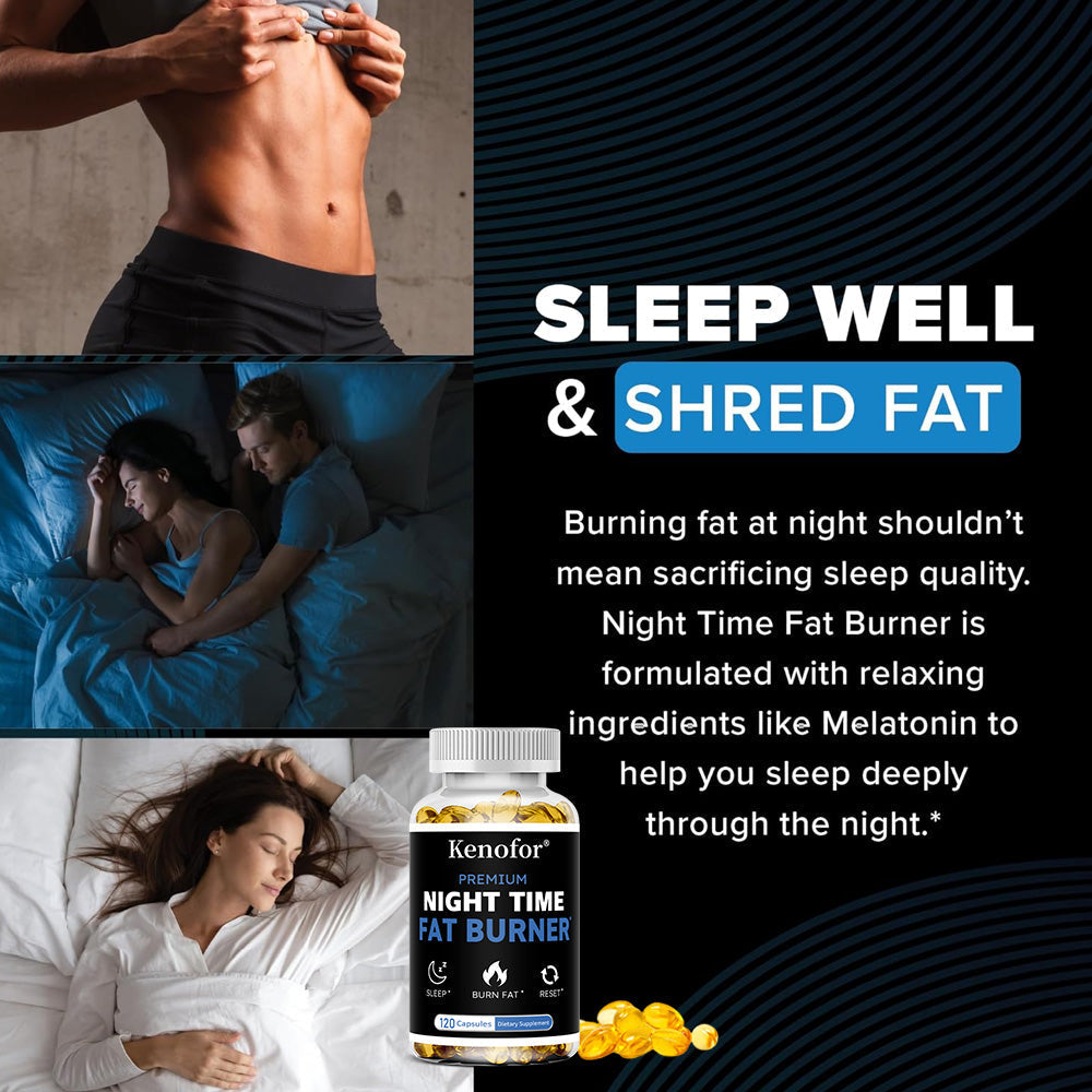 Nighttime Metabolism Support Capsules with White Kidney Bean, 30 Count