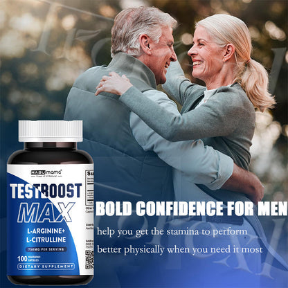 Men’s Vitality Support Tablets with L-Arginine & L-Citrulline, 100 Count