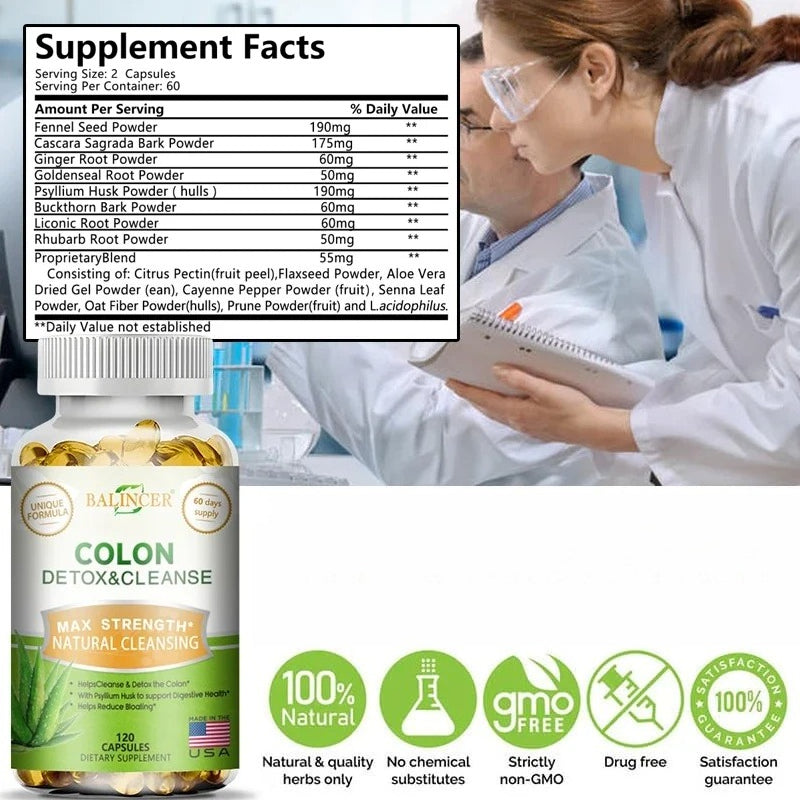 The Strongest Weight Loss Capsules - Accelerate Fat Burning, Healthy Digestion, Improve Diet, Provide Energy and Detoxify, 120 Count