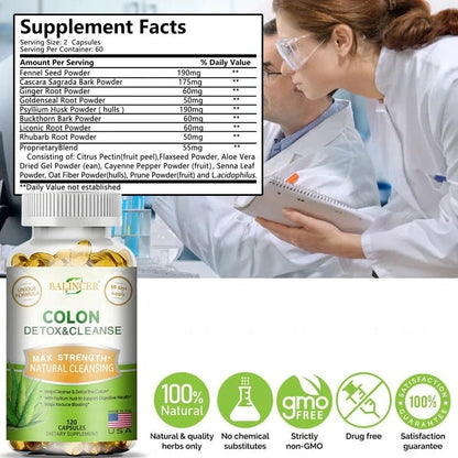 The Strongest Weight Loss Capsules - Accelerate Fat Burning, Healthy Digestion, Improve Diet, Provide Energy and Detoxify, 120 Count