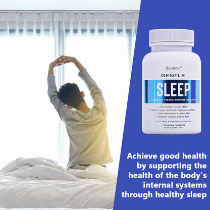 Natural Sleep Support Capsules with Melatonin & Magnesium, 120 Count
