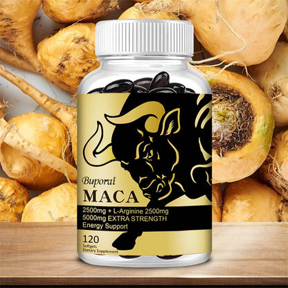 Maca Root Vitality Support Capsules, 60 Count