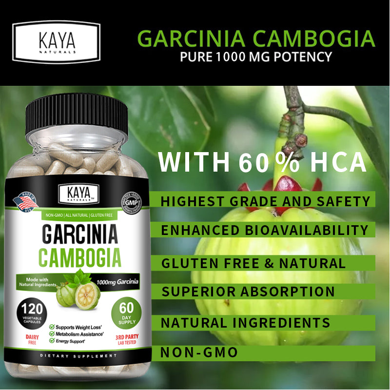 Garcinia Cambogia Extract Capsules, Herbal Dietary Supplement