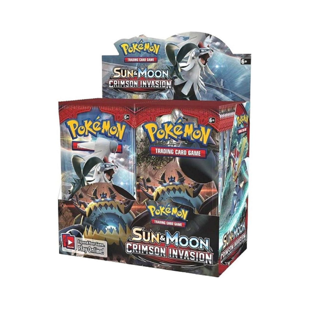 Pokemon Sun & Moon Crimson Invasion Booster Box
